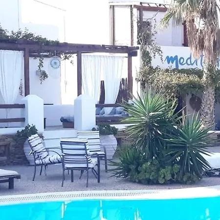 Hotel Mediterraneo Chora de Ios Exterior foto